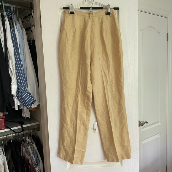 Sisley High Waisted Linen Pants: Size 40 IT (XS) - Picture 4 of 7